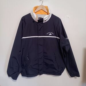 Vintage Beacon Point Marthas Vineyard Jacket-Size XL-Y2K-Pockets-Mesh Lined-Hood
